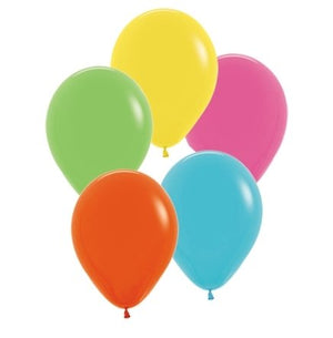 Sempertex 12cm Fashion Tropical Assorted Latex Balloons Pack of 50