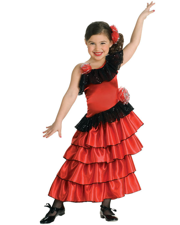Spanish Princess Girls Costume