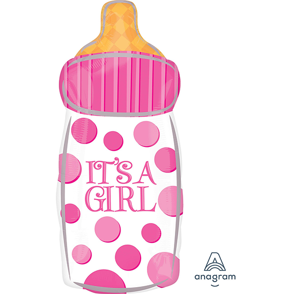 Junior Shape XL Baby Bottle IT'S A GIRL S50