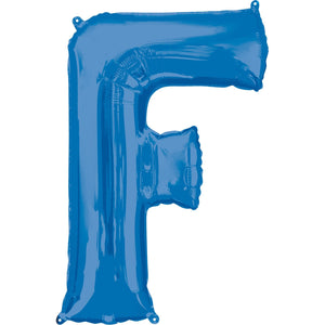 SuperShape Letter F Blue L34