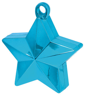 Star Balloon Weight - Caribbean Blue