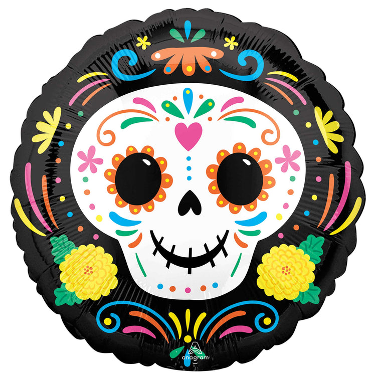 45cm Standard Day of the Dead Skull S40