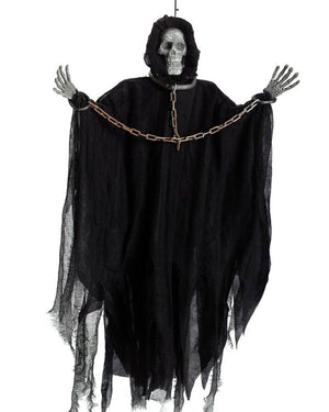 Hanging Light Up Reaper Prop 91cm