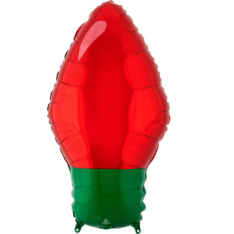 Standard Shape XL Red Christmas Light Bulb S50