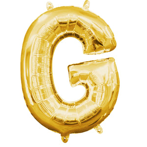 Gold 40cm Letter G Balloon