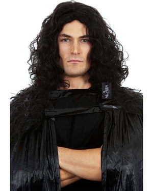 Northern King Black Wig