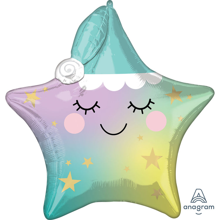 Multi-Balloon XL Sleepy Little Star P41