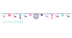 Llama Fun Birthday Banner Kit