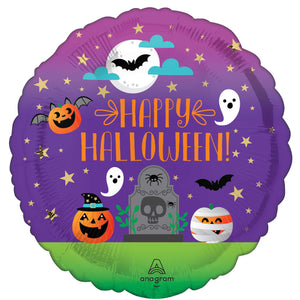 45cm Standard HX Fun & Spooky Happy Halloween S40