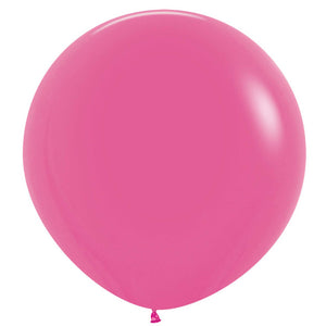 Sempertex 60cm Fashion Fuchsia Latex Balloons 012, 3PK Pack of 3