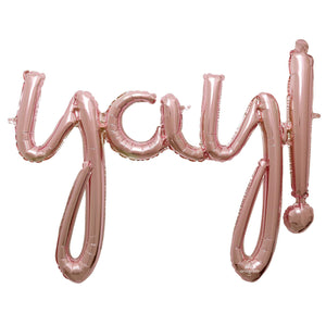 CI: Script Phrase yay! Rose Gold G40