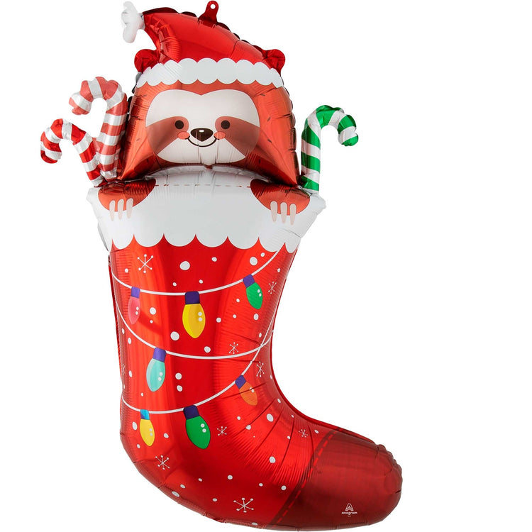 SuperShape Sloth Christmas Stocking P30