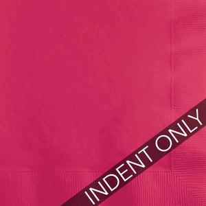 Hot Magenta Beverage Napkins Pack of 50