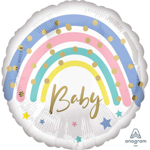 45cm Standard HX Pastel Rainbow Baby S40