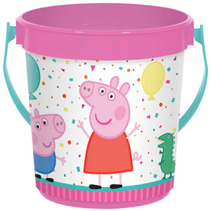 Peppa Pig Confetti Party Favor Container