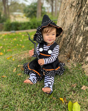 Crafty Little Witch Baby and Toddler Girls Costume
