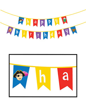 The Wiggles Party Happy Birthday Pennant Banner 4.5m