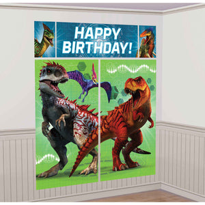 Jurassic World Scene Setter & Assorted Photo Props Pack of 17