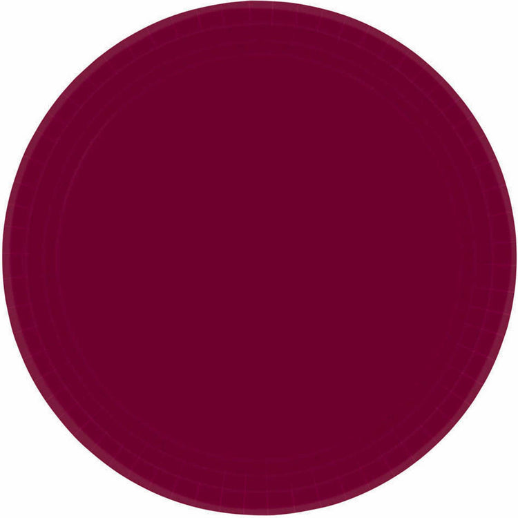 Paper Plates 26cm Round 20CT - Berry Pack of 20