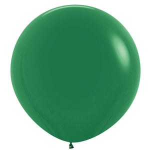 Sempertex 60cm Fashion Forest Green Latex Balloons 032, 3PK Pack of 3