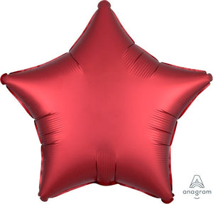 45cm Standard XL Satin Luxe Sangria Star S18