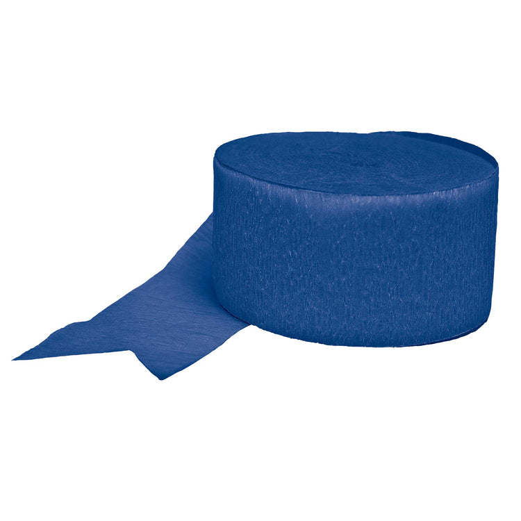 Crepe Streamer - Royal Blue