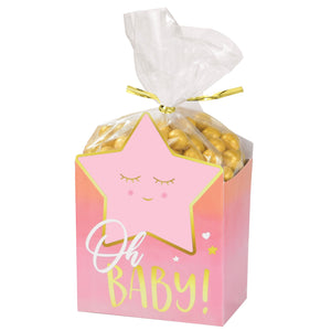 Oh Baby Girl Favor Box Kit Pack of 8