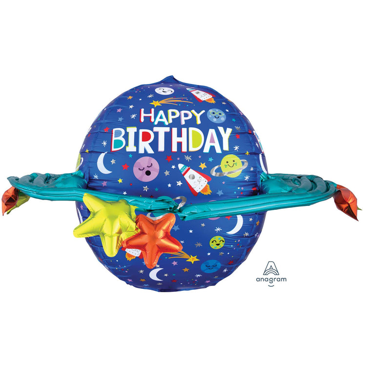 UltraShape Happy Birthday Colourful Galaxy P60