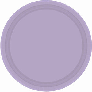 Paper Plates 26cm Round 20CT - Lavender Pack of 20