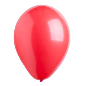 Fashion Red 30cm Latex Balloons Bulk Pack of 200