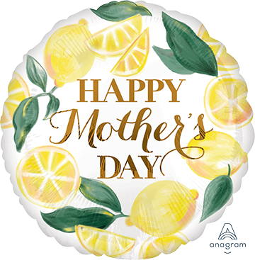 45cm Standard HX Happy Mother's Day Lemons S40