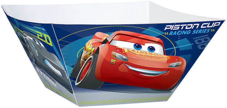 Disney Cars 3 Paper Bowls Pack of 3