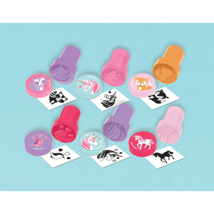 Magical Unicorn Stamper Set Favor Pack of 6