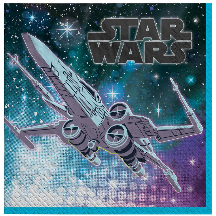 Star Wars Galaxy Lunch Napkins Pack of 16