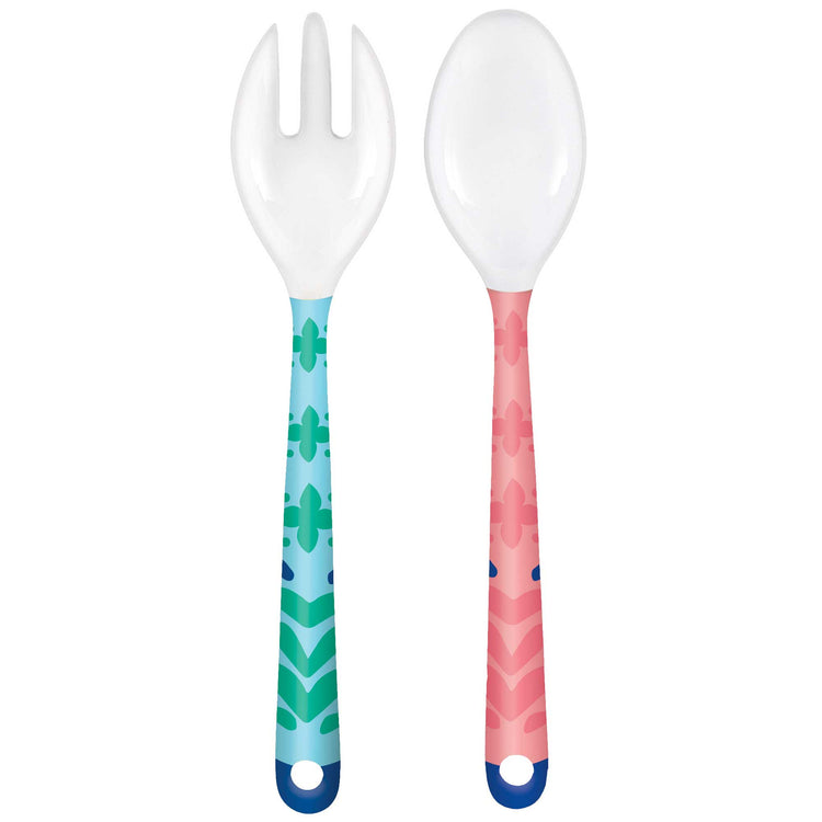 Boho Vibes Salad Servers Melamine 24cm Pack of 2
