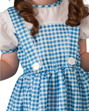 The Wizard of Oz Adorable Dorothy Girls Toddler Costume