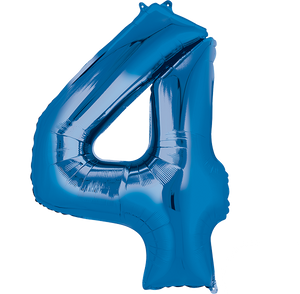 SuperShape Blue Numeral 4.  L34