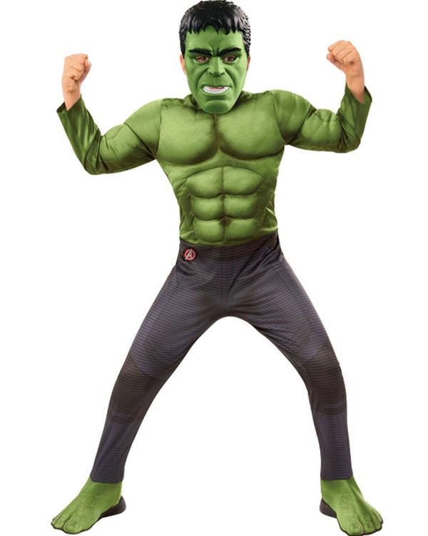 Avengers Endgame Hulk Deluxe Boys Costume