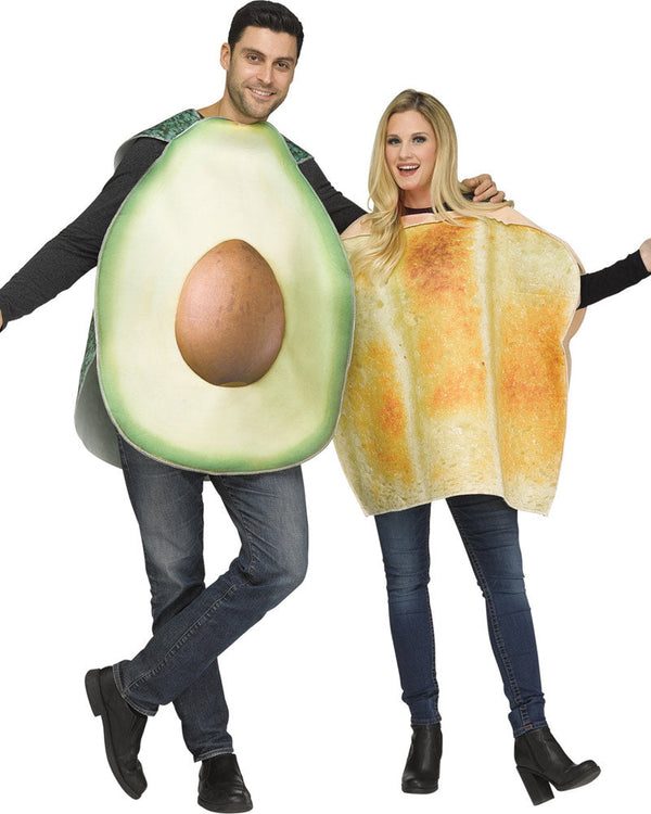Avocado and Toast Couples Costume