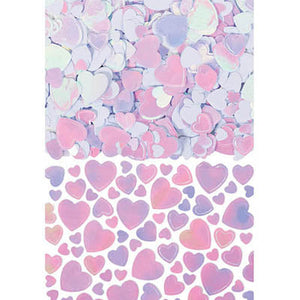 Hearts Confetti 70g -Iridescent