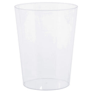 Cylinder Container Clear Plastic Large 19cm