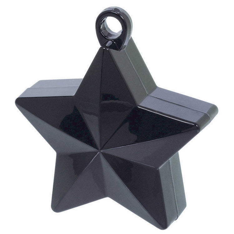 Star Balloon Weight - Black