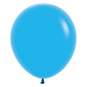 Sempertex 45cm Fashion Blue Latex Balloons 040, 6PK Pack of 6