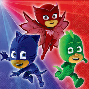 PJ Masks Beverage Napkin Pack of 16