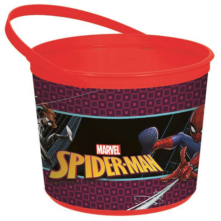 Spider-Man Webbed Wonder Favor Container - Plastic