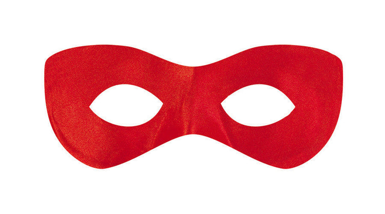 Red Superhero Eye Mask