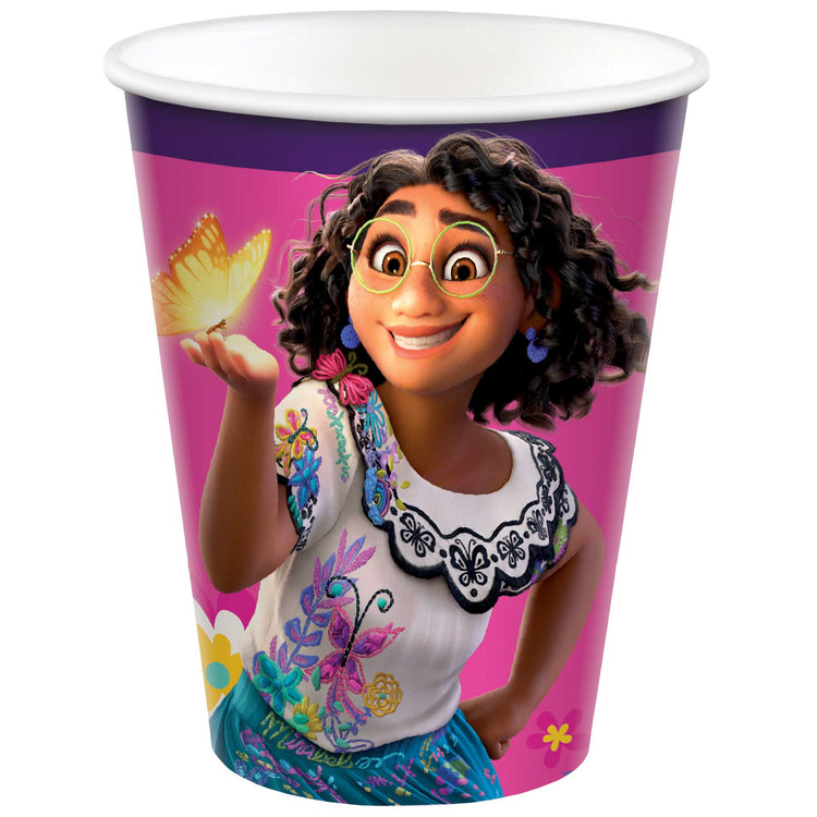 Disney Encanto 266ml Paper Cups Pack of 8