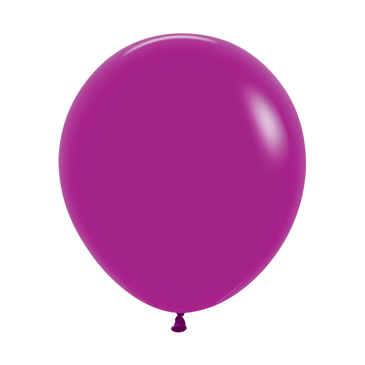 Sempertex 45cm Fashion Purple Orchid Latex Balloons 056 - 6PK