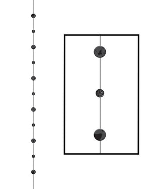 Balloon Fun Strings Black