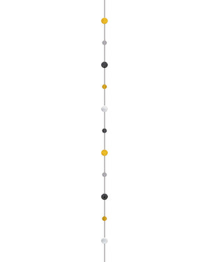 Balloon Fun Strings Black, Silver & Gold